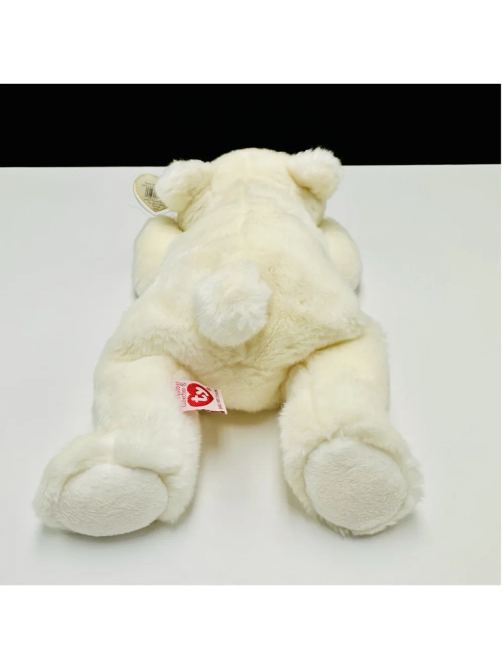 Ty Beanie Buddy CHILLY the Polar Bear w/ Ear Tag 13 Inch Stuffed Animal Plush